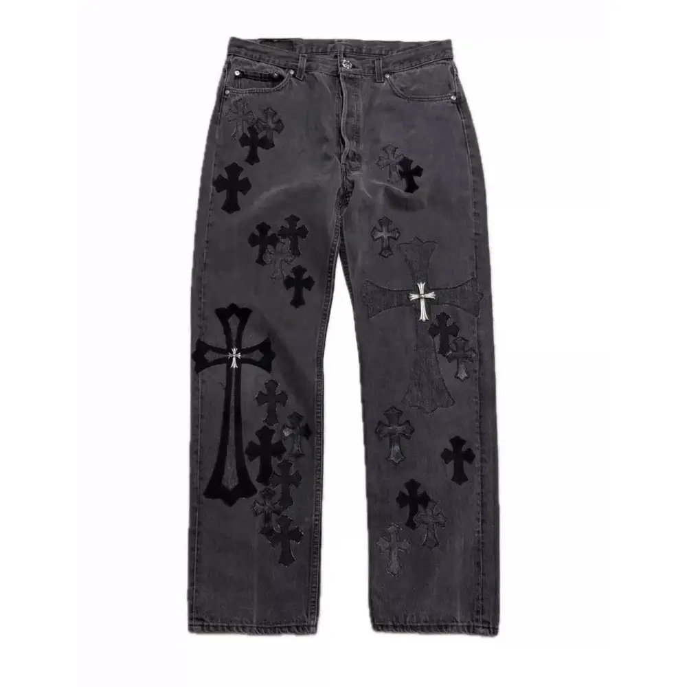 Black Chrome Heart Jeans Black Chrome Heart Jeans