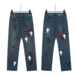 Chrome Hearts Black White Label Jeans​