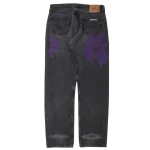 Chrome Hearts Cross Patch Jeans​ Black