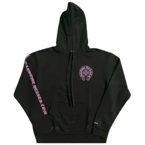Chrome Hearts Horseshoe Hoodie​ Black/Pink
