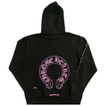 Chrome Hearts Horseshoe Hoodie​ Black/Pink