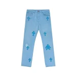 Chrome Hearts Jeans Drake​ Blue