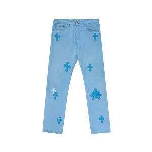 Chrome Hearts Jeans Drake​ Blue