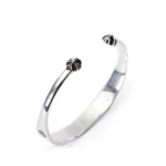 Chrome Hearts Plus Logo Flat Cuff Bracelet - immagine 2