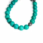Chrome Hearts Turquoise Bead Bracelet - immagine 2