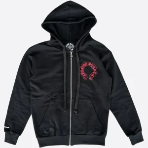 Chrome Hearts With Red Dagger Hoodie