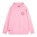 Pink Chrome Hearts Hoodie