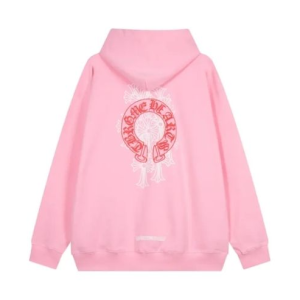Pink Chrome Hearts Hoodie