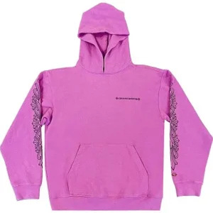 Purple Chrome Hearts Hoodie​