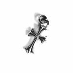 SMALL CROSS PENDANT WITH BAIL - immagine 2