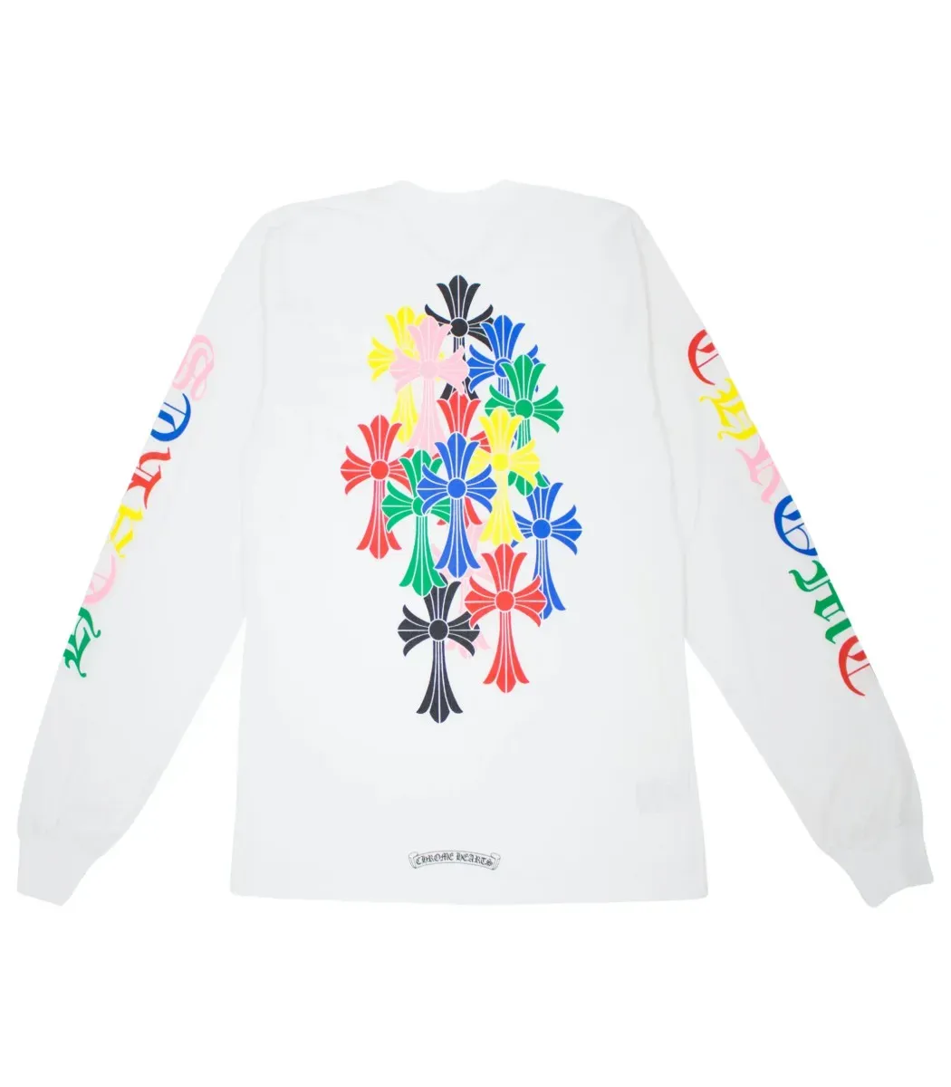 Chrome Hearts Cimitero Della Croce Multicolore Felpa Chrome Hearts Cimitero Della Croce Multicolore Felpa - immagine 1
