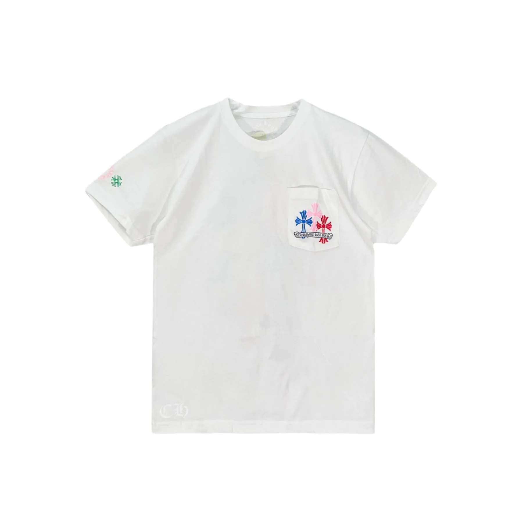 Chrome Hearts Cross T Shirt White Chrome Hearts Cross T Shirt White