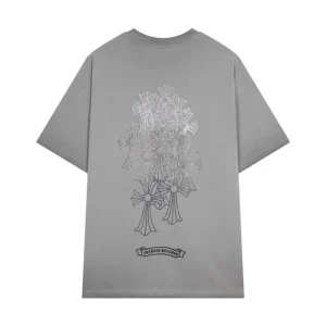 Chrome Hearts Grey T Shirt