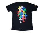 Chrome Hearts Multicolor Cross Cemetery T Shirt​ Black
