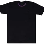 Chrome Hearts Neck Logo T Shirt​ Black/Purple