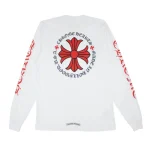 Chrome Hearts Prodotto A Hollywood Bianca Felpa