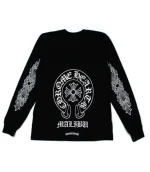 Chrome Hearts Senza Cappuccio Felpa