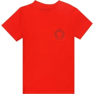 Red Chrome Hearts T Shirt​
