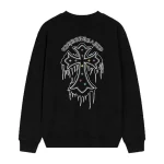 Chrome Hearts Croce Gocciolante Long Sleeve