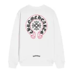 Chrome Hearts Logo Floreale A Forma Di Ferro Di Cavallo Long Sleeve